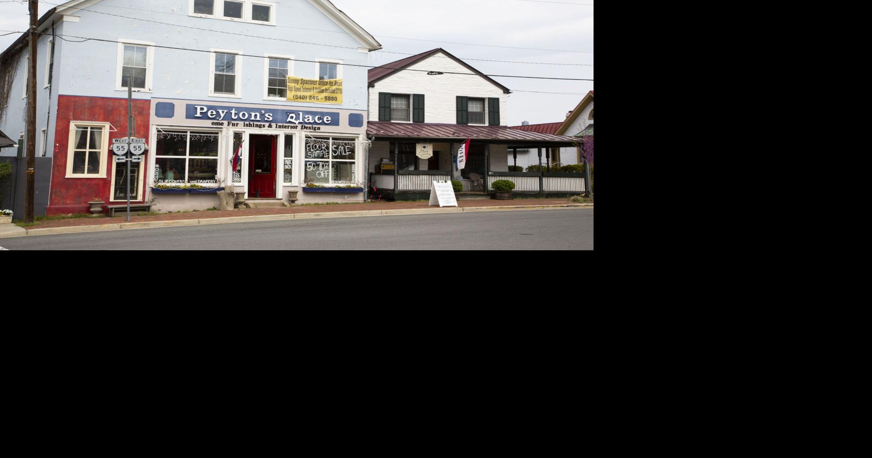 The Plains apartments behind Peyton's Place