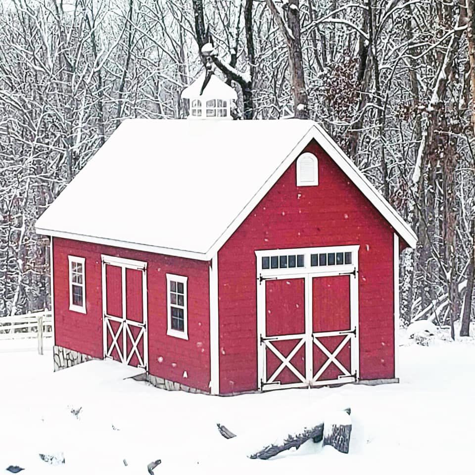 jan snow_Jill Krafsig Cutest little hay shed in the snow..jpg