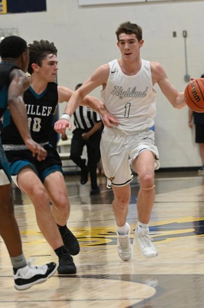 Bombs Away Highland Boys Basketball Beats Miller 81 68 To Make