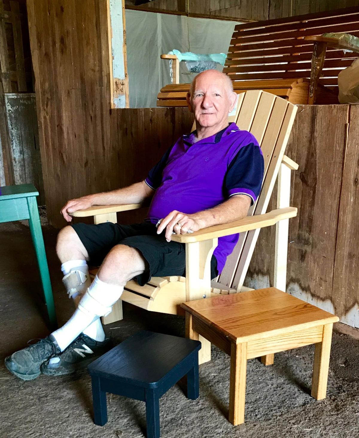 Andy Gonzalez Glides Along Making Furniture News Fauquier Com