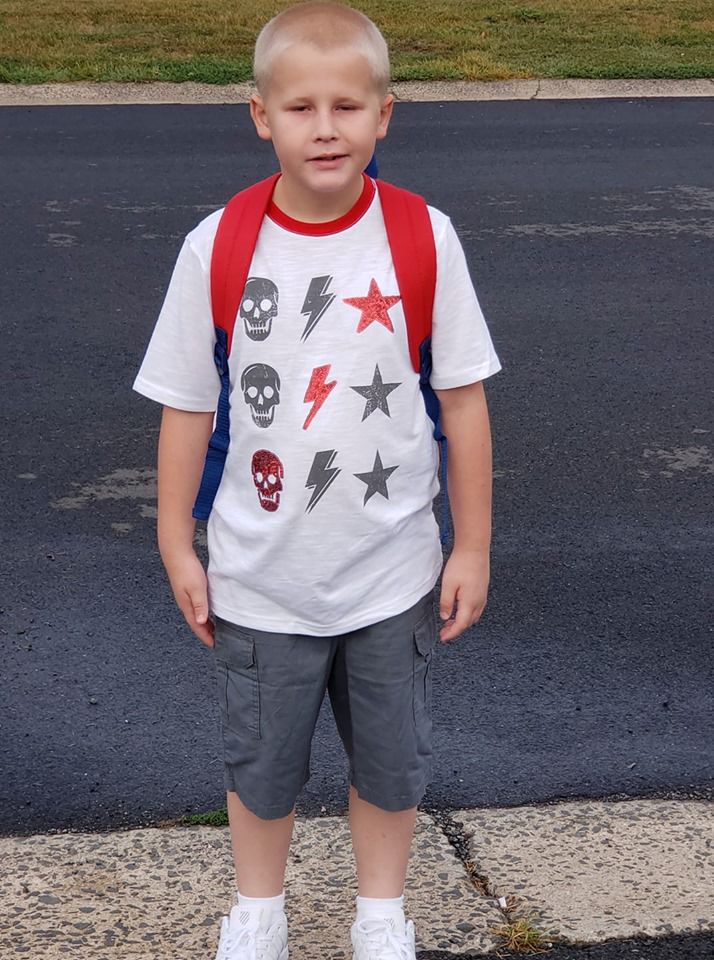 bts Suzanne Delph First day of 3rd grade Hunter.jpg