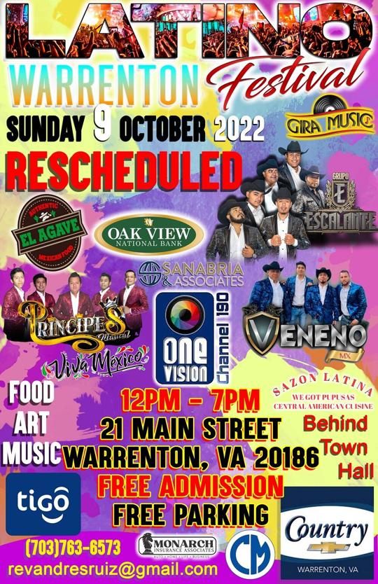 NEIGHBORS Warrenton Latino Fest scheduled for Oct. 9 Neighbors