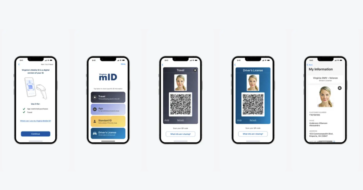 Virginia DMV launches new mobile ID app