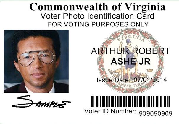 Virginia Voter Id Card