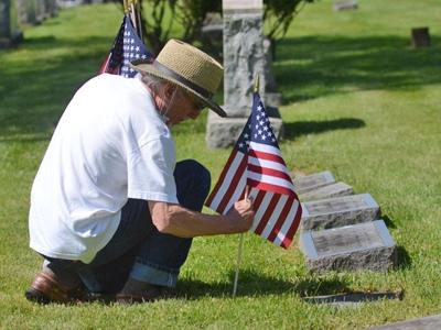 American Legion Post 72's 'Flags In' project honors the fallen in Warrenton Cemetery each Memorial Day