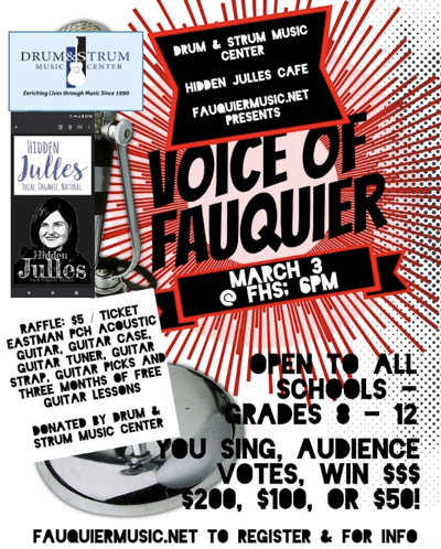 Fauquier County Public Schools students to compete in singing