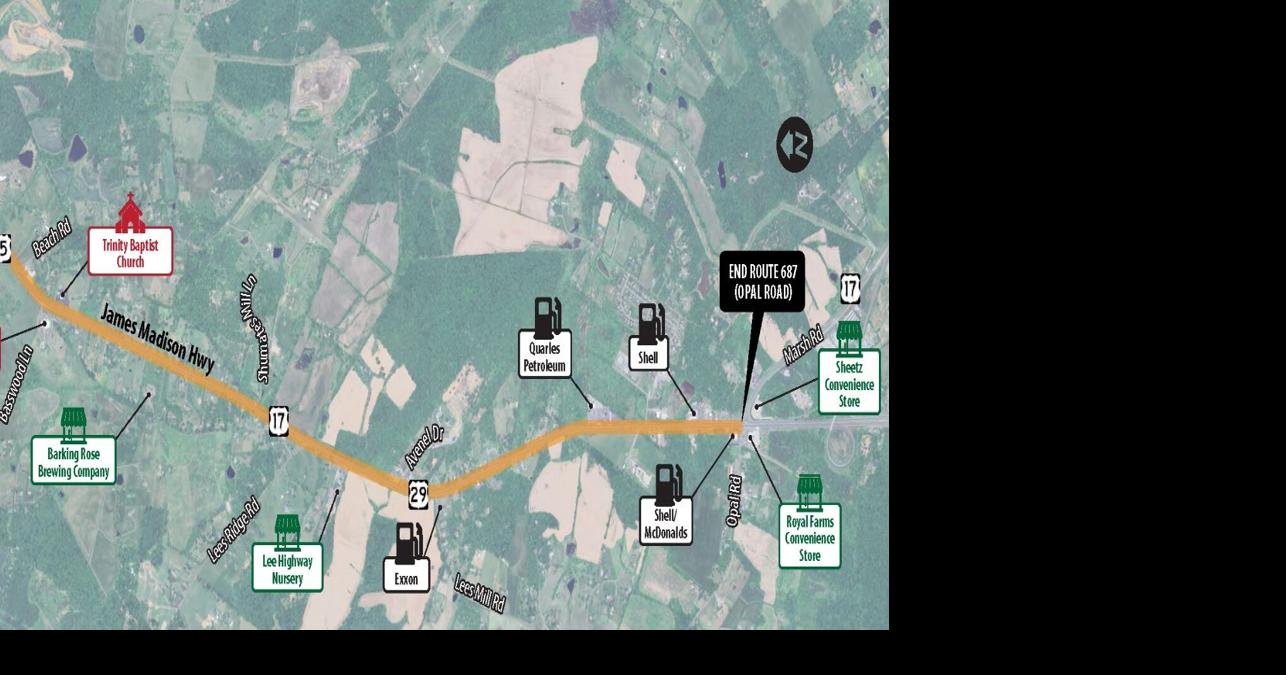 Public input sought on improvement plans for US 29 corridor in Fauquier