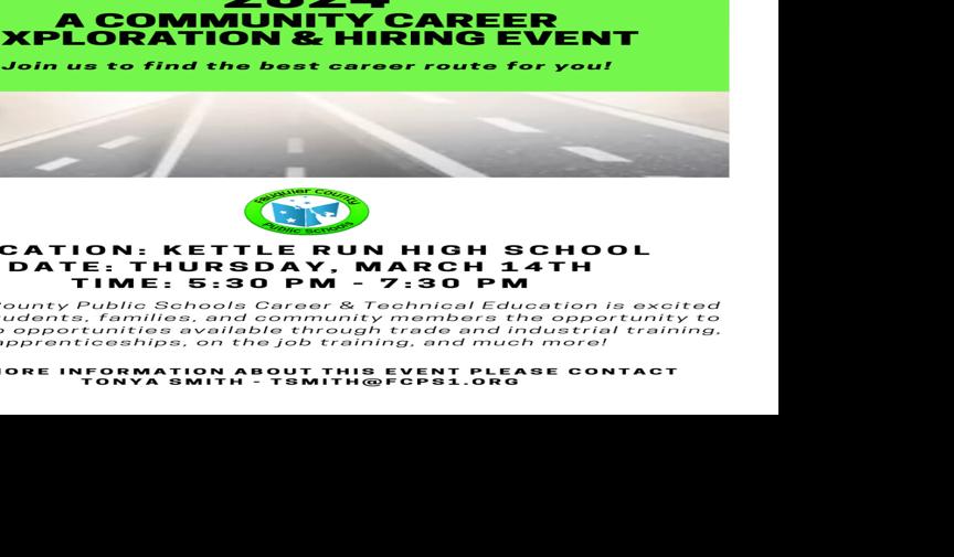 Fauquier schools' Career and Technical Education program to host 'Trade  Street 2024' | News | fauquiernow.com