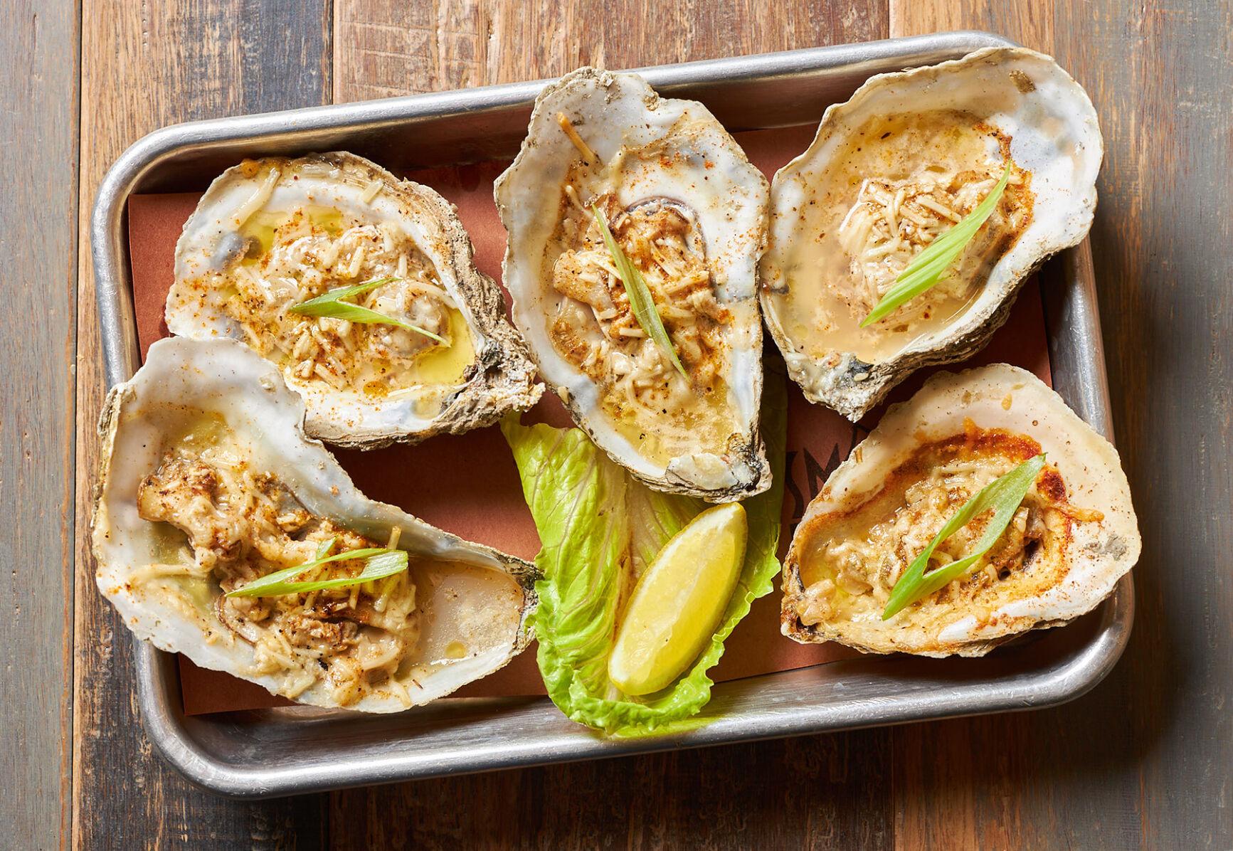 New OrleansStyle Grilled Oysters Snacks & Sides