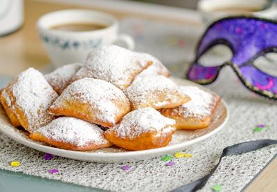 Let Mardi Gras come to you with these celebratory treats