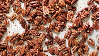 Keep these spiced pecans on hand for easy holiday snacking and serving