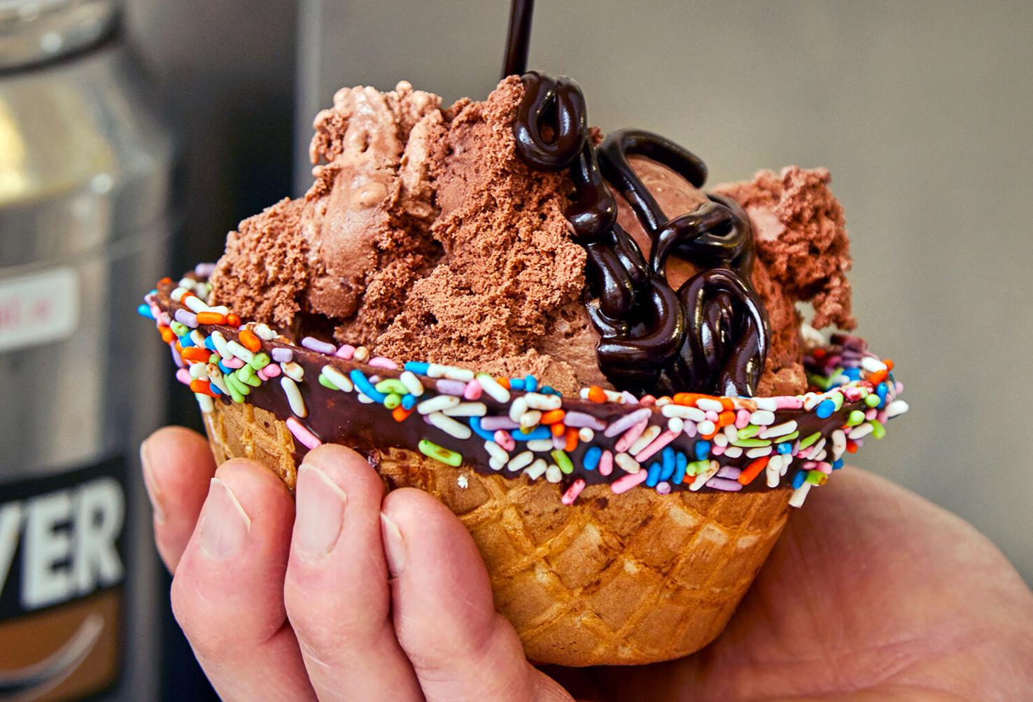 Bittersweet Chocolate Ice Cream Desserts