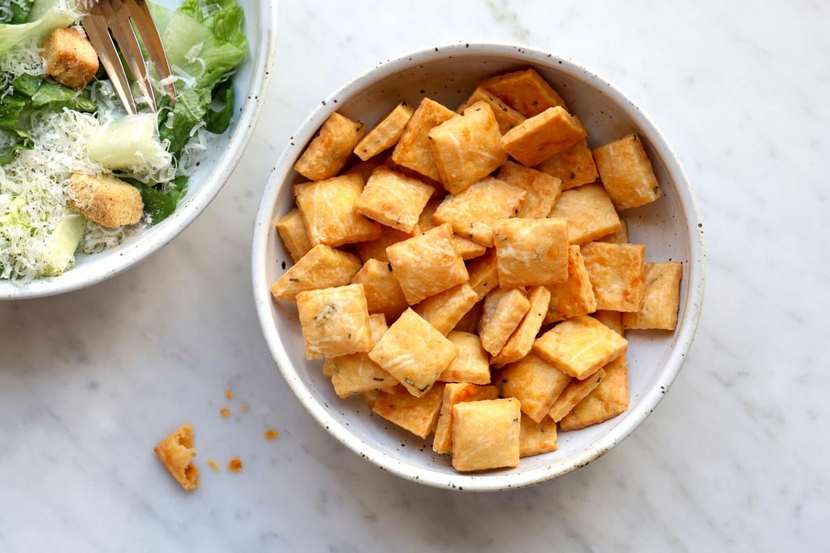 Get the Recipe Three Cheese & Herb Crackers