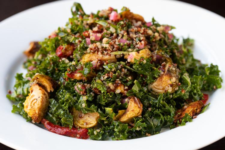 Farinas Kitchen & Bar kale and brussels salad