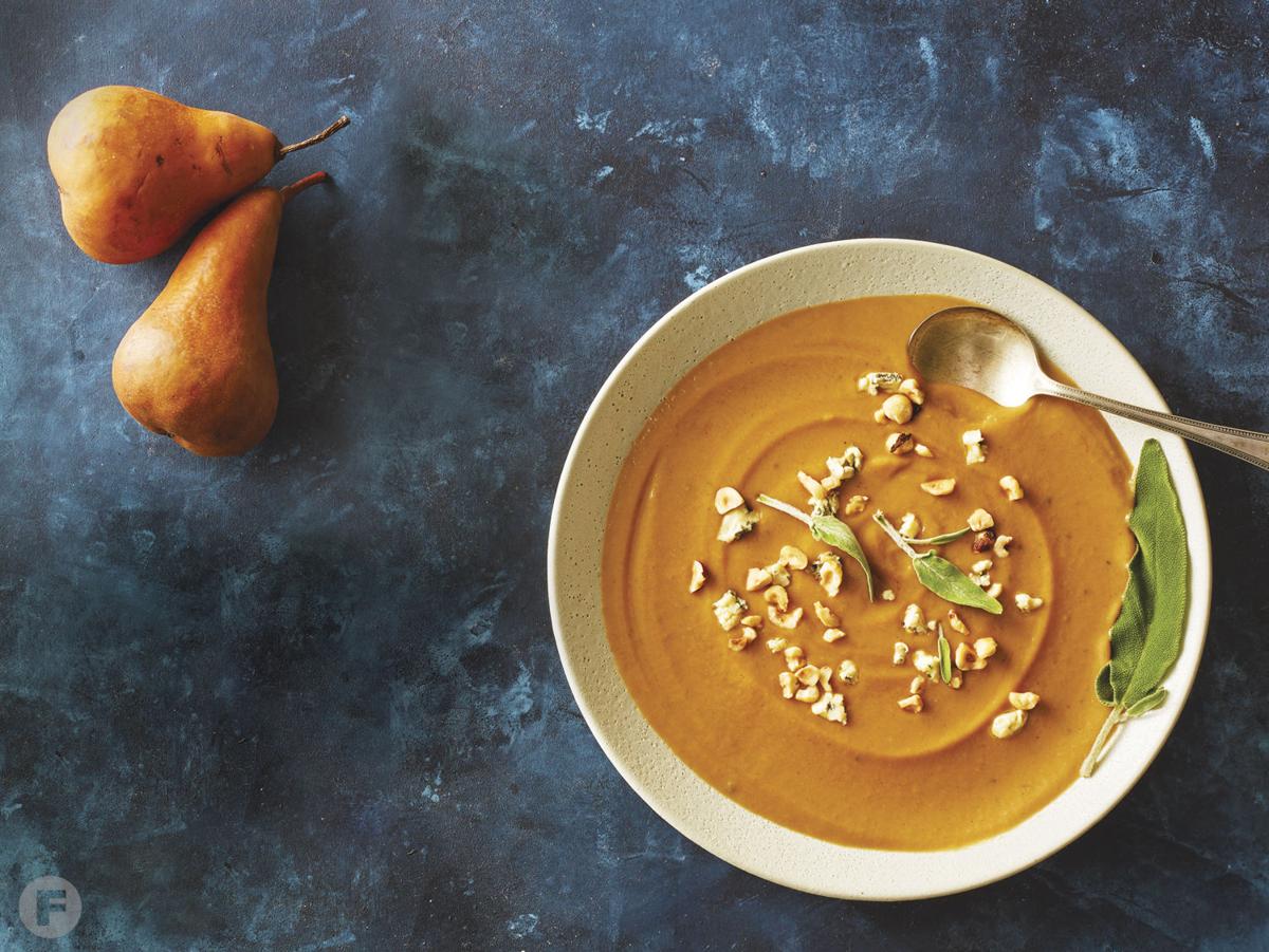 Ginger Pear Soup Cook Feastmagazine Com Pears help balance the earthy flavors with a hint of sweetness. ginger pear soup cook feastmagazine com