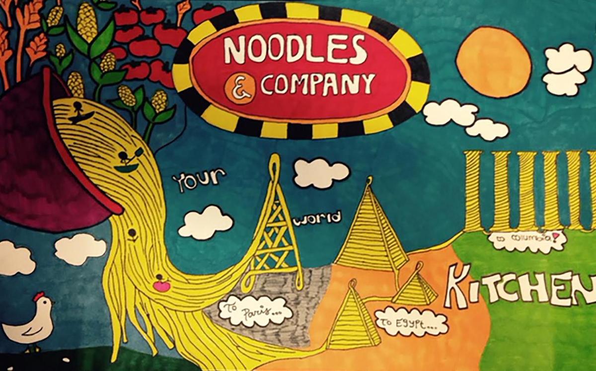 Noodles & Company in Columbia to Add Middle School Student's Mural to