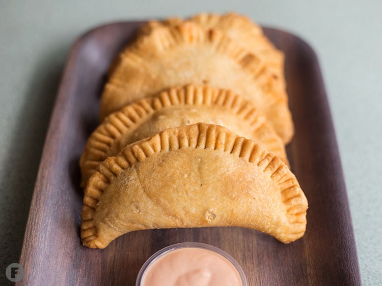 Today's Takeout Beef Empanadas from Mayo Ketchup