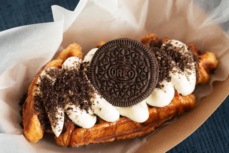 Cafe Ganadara oreo croffle