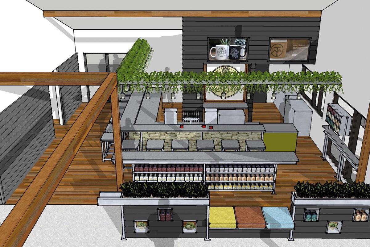Café Equinox rendering