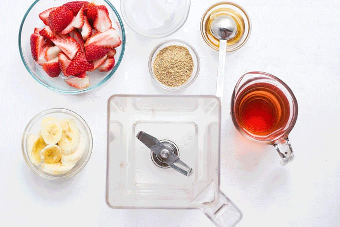 Strawberry Rose Smoothie Strawberry Rose Smoothie