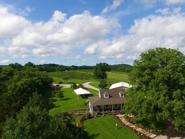 Lost Creek Vineyard in Marthasville
