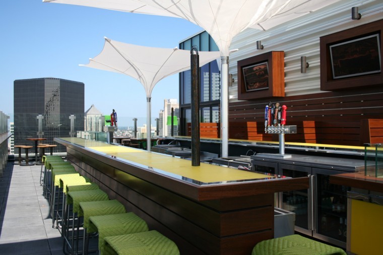 Advanced Look Tour Hilton's New Rooftop Bar/Restaurant Three Sixty