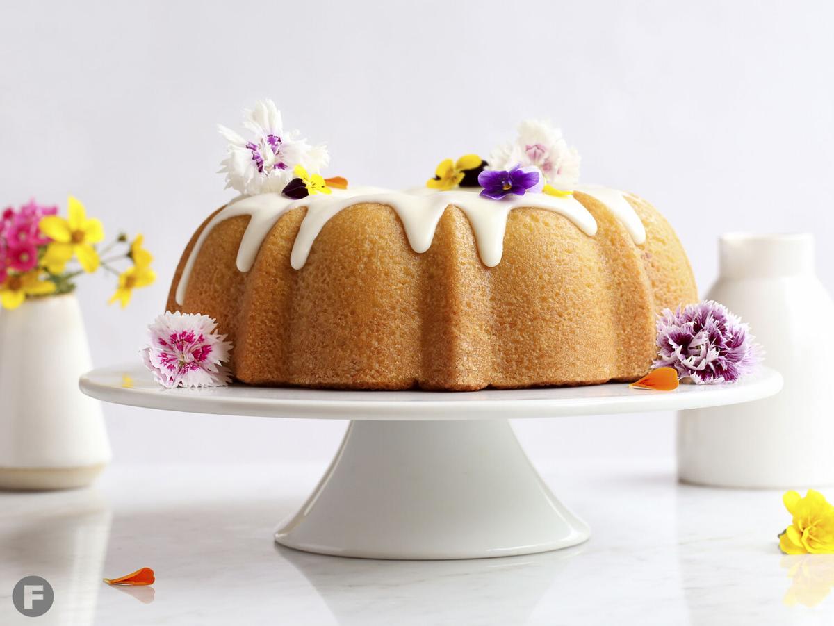 Lavender Buttermilk Bundt Cake