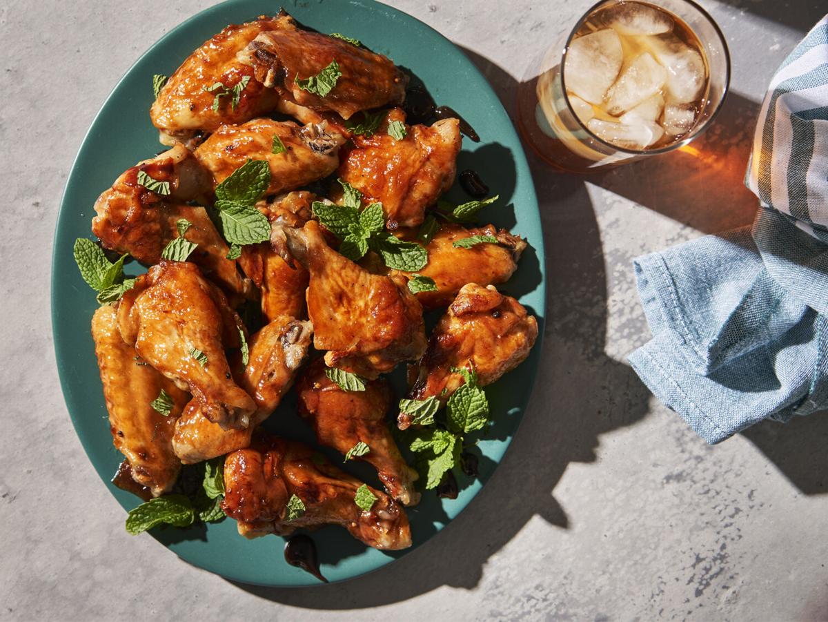 Tea-Glazed Chicken Wings