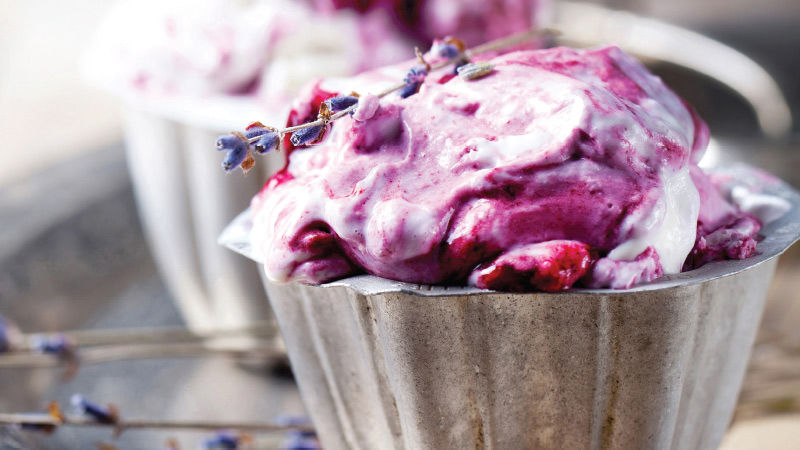 Blueberry, Honey & Lavender Ice Cream | Eat Good To Feel Great ...