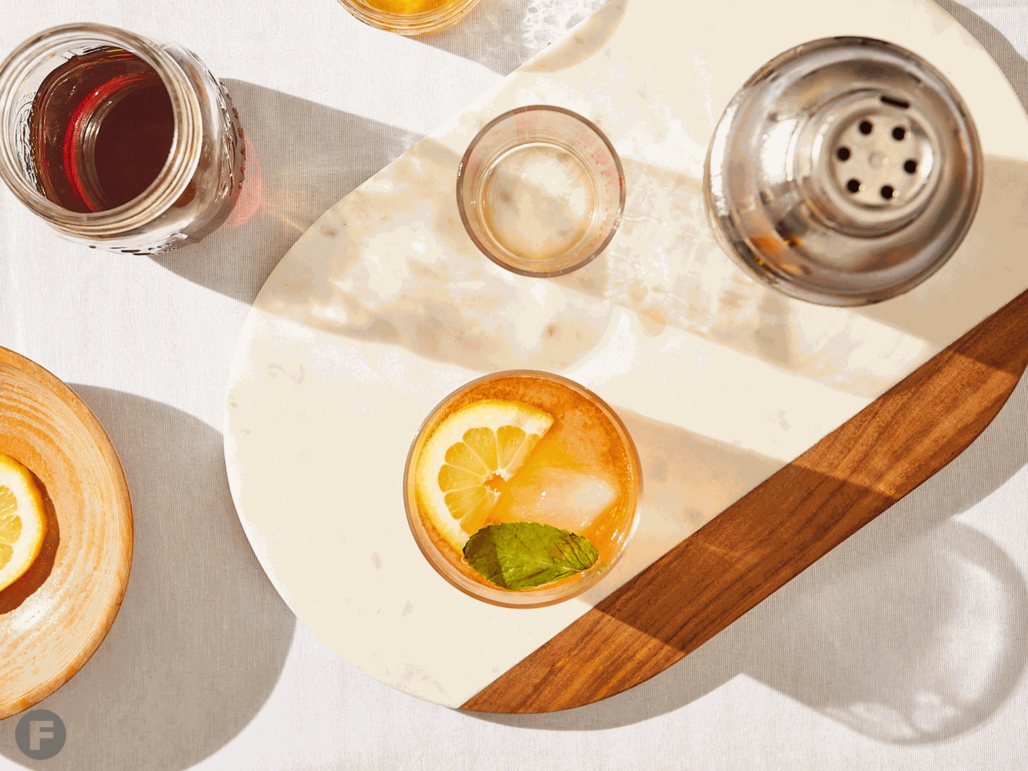 This spiked sun tea is the perfect warmweather beverage