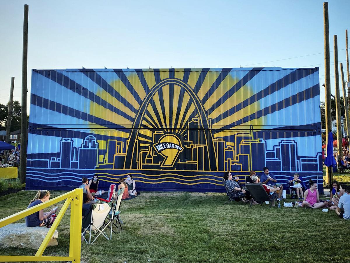9 Mile Garden mural
