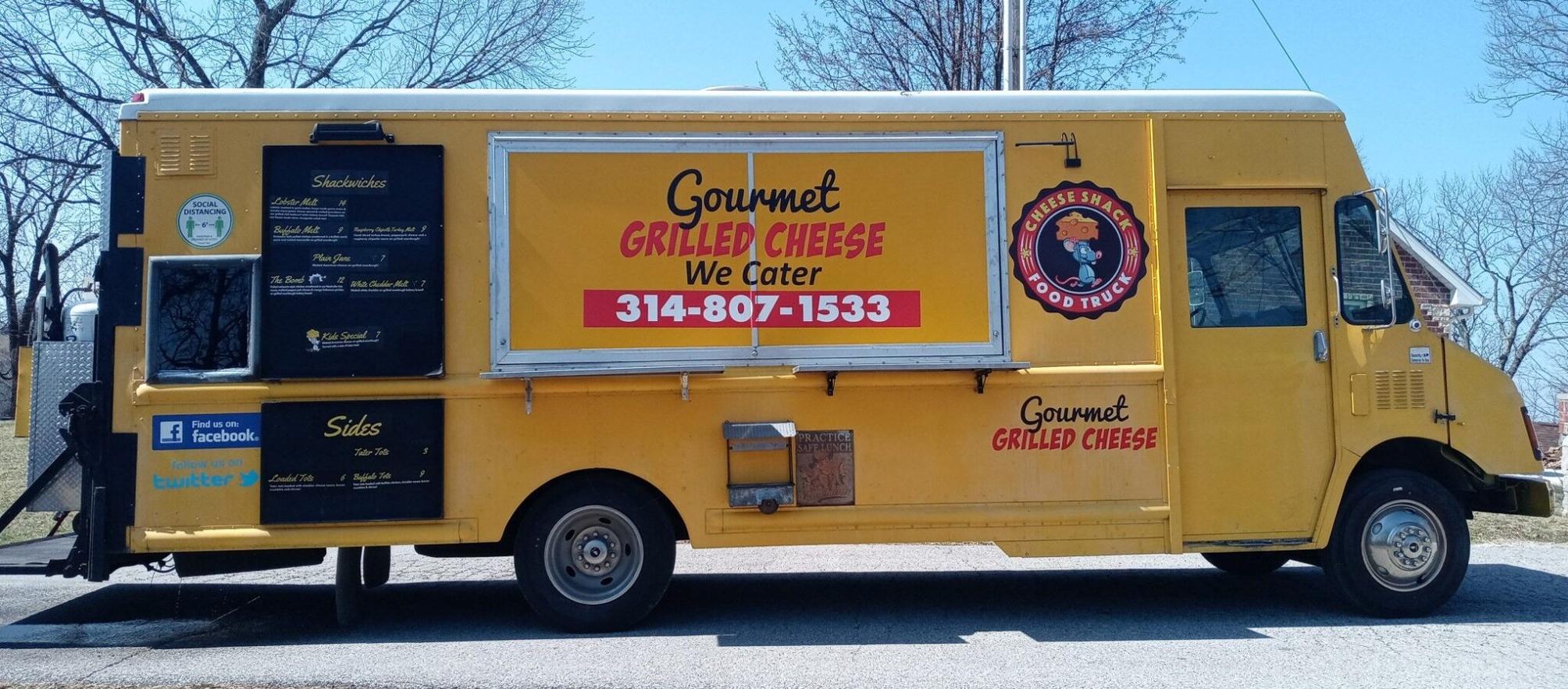 The Cheese Shack food truck has served up gourmet grilled cheese around St. Louis since 2012