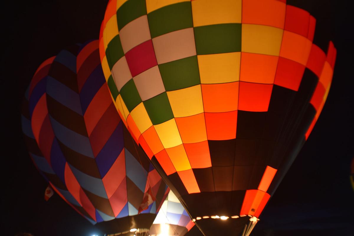 Weekend events balloon glow