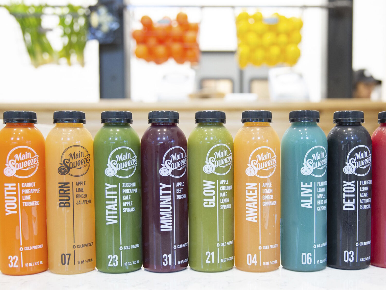 Main Squeeze Juice Co. is bringing its nutritionist-designed