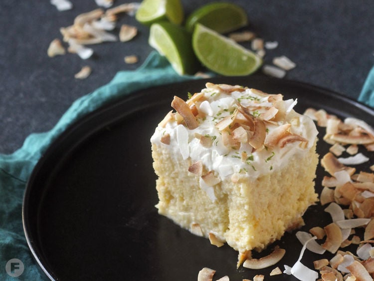 Banana Coconut Tres Leches Cake - Baked Ambrosia