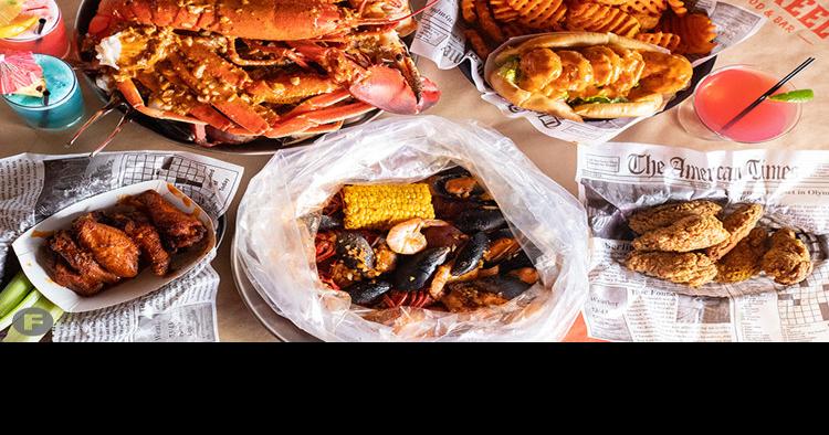 Hook & Reel Serves Cajun-Inspired Seafood Boils, Po'Boys and More