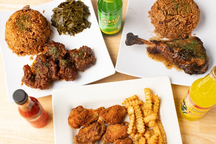 Jerk Dat dishes and sauces