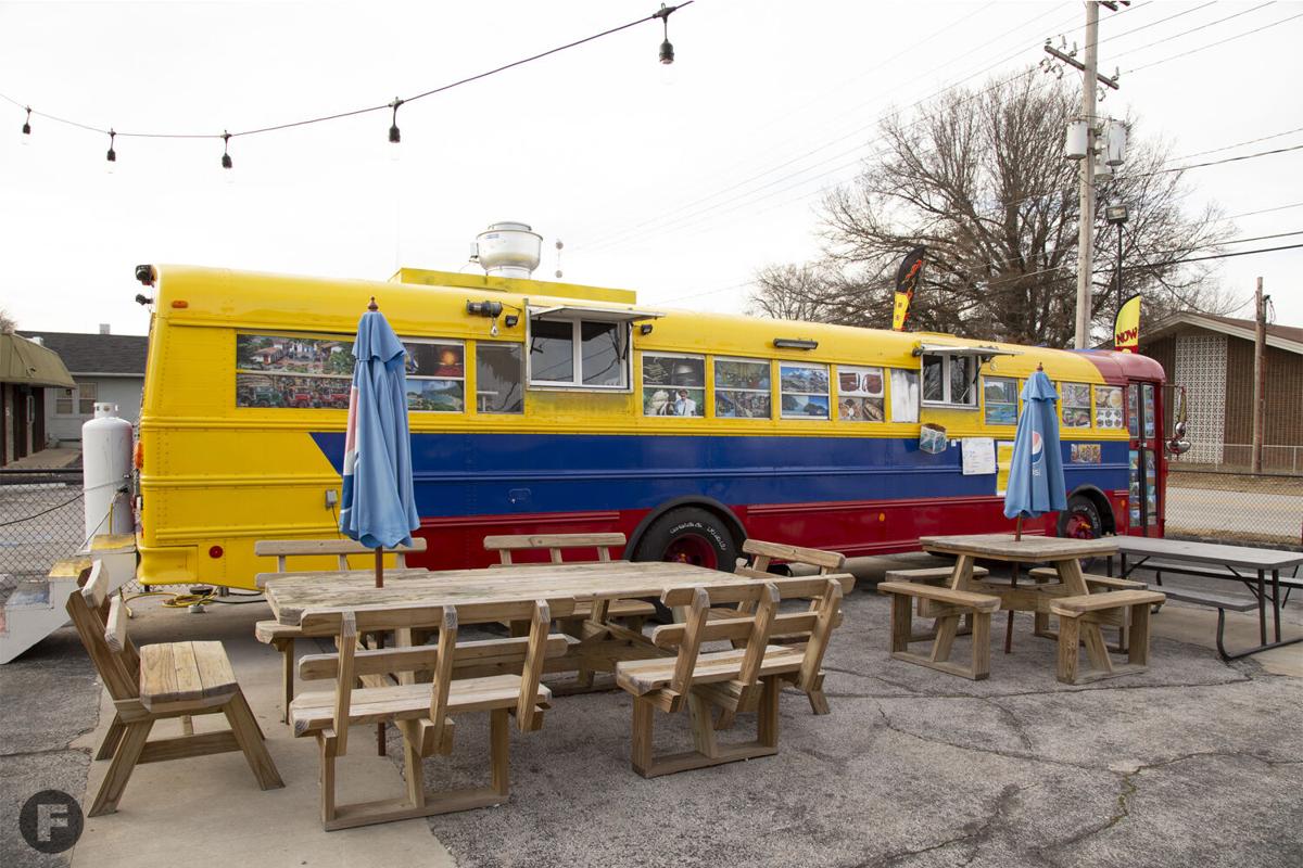 Exterior of the Chiva Colombiana