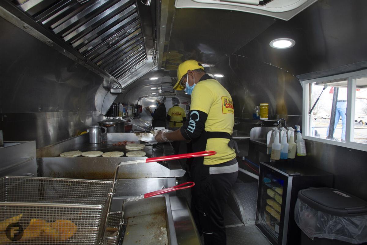 Interior of the Chiva Colombiana