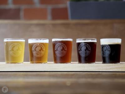 Casual Animal Brewing Co. Flight