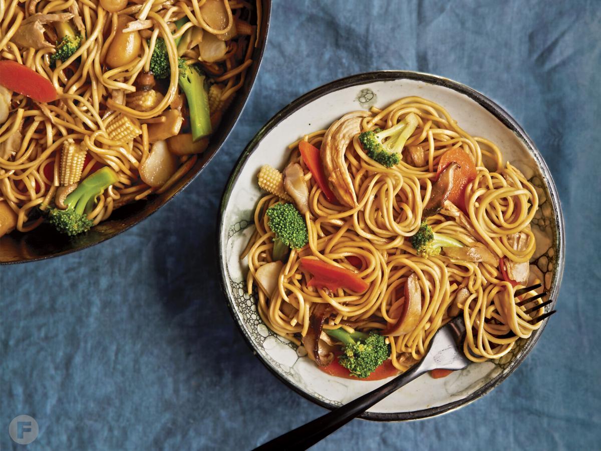 Chicken and Vegetable Lo Mein