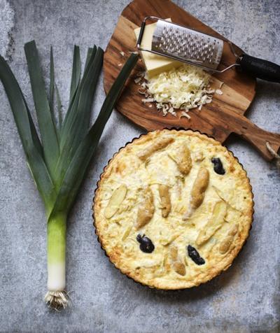 Spring Leek and Potato Tart