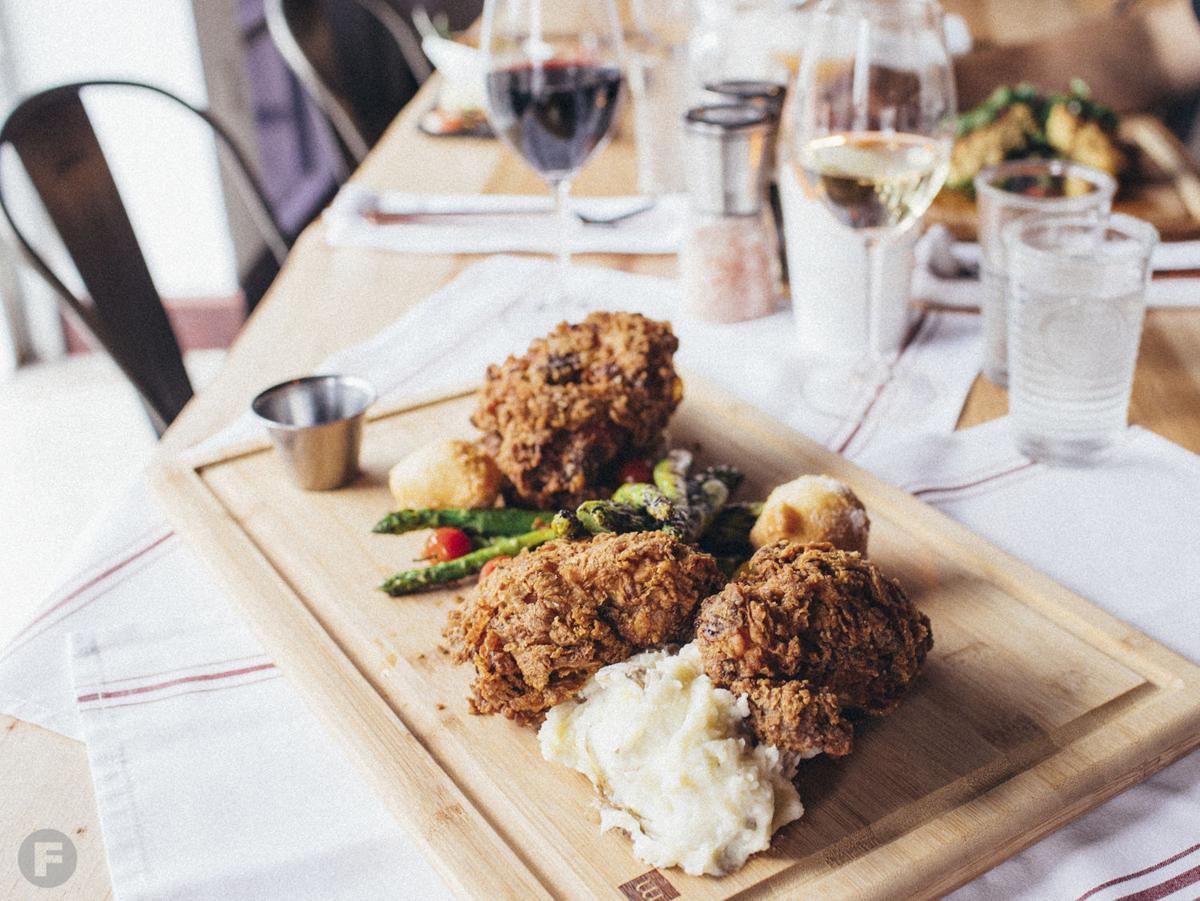 Today's Takeout Fried Chicken from Queen City Wine Dive