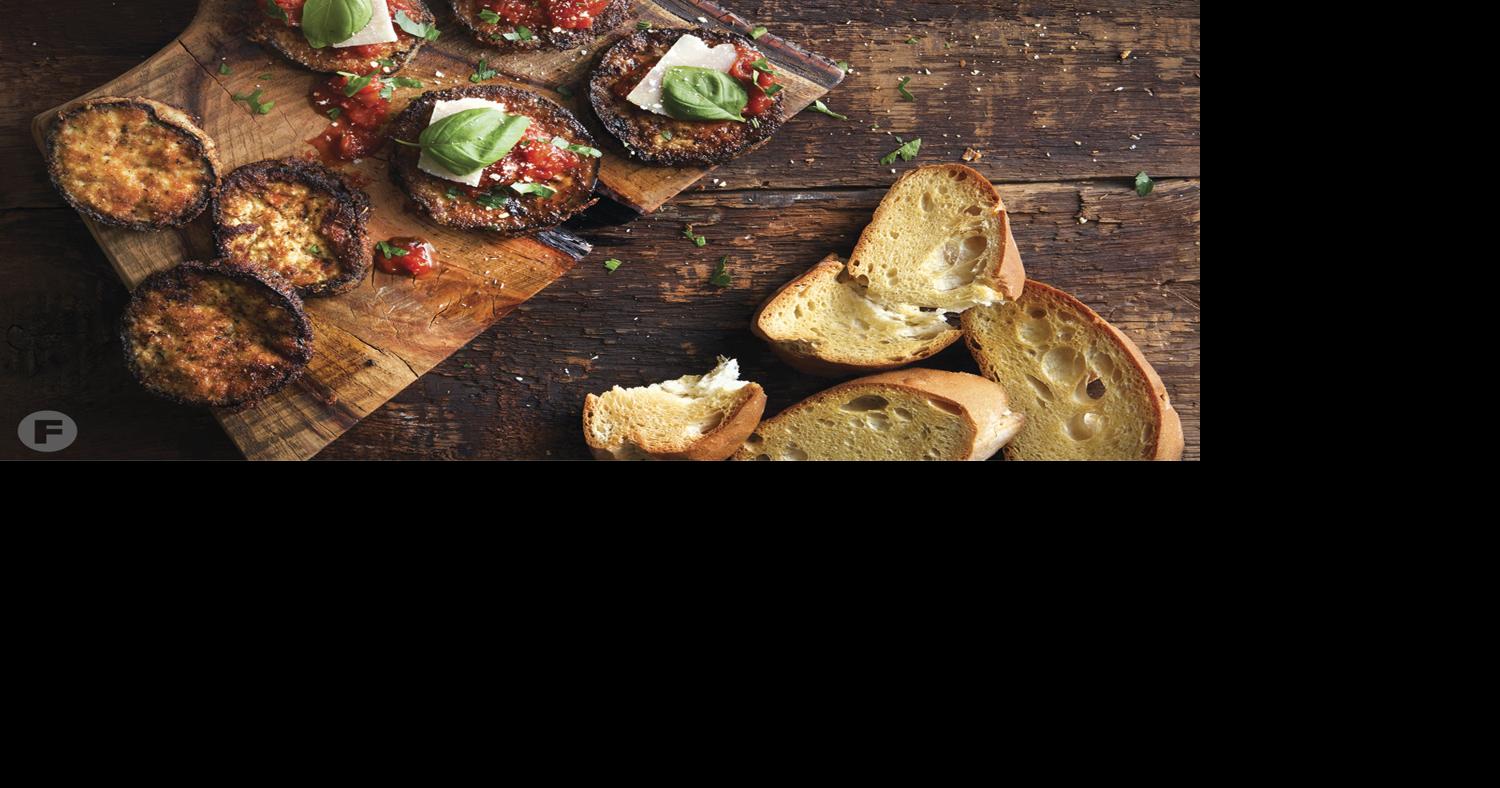 Deconstructed Eggplant Parmesan