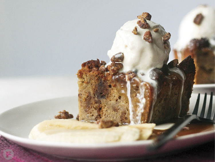 Bananas Foster Bread Pudding