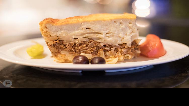 today s takeout pastitsio from the greek kitchen st louis feastmagazine com