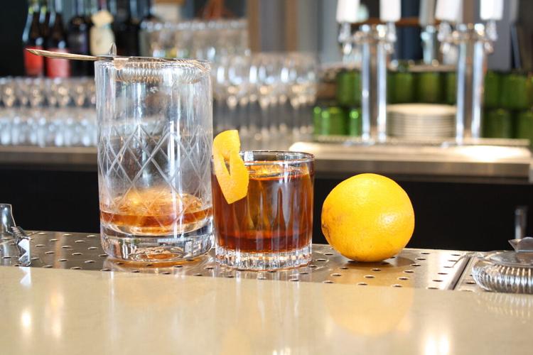 Cleaver & Cocktail's Matt Lieberman mixes drinks with equal parts