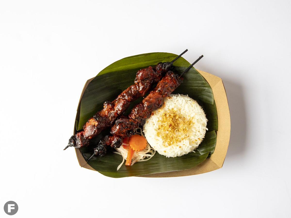 Fattened Caf Pork barbecue