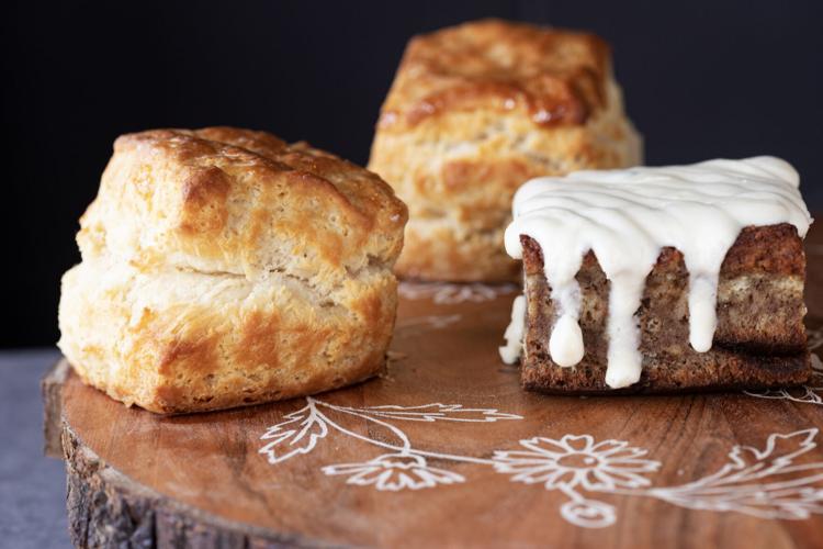 Honey Bee’s Biscuits + Good Eats offers its signature biscuits and