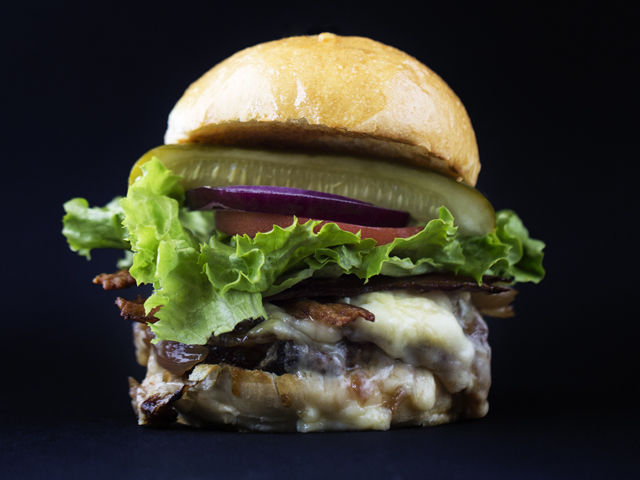 House Burger at Truffles